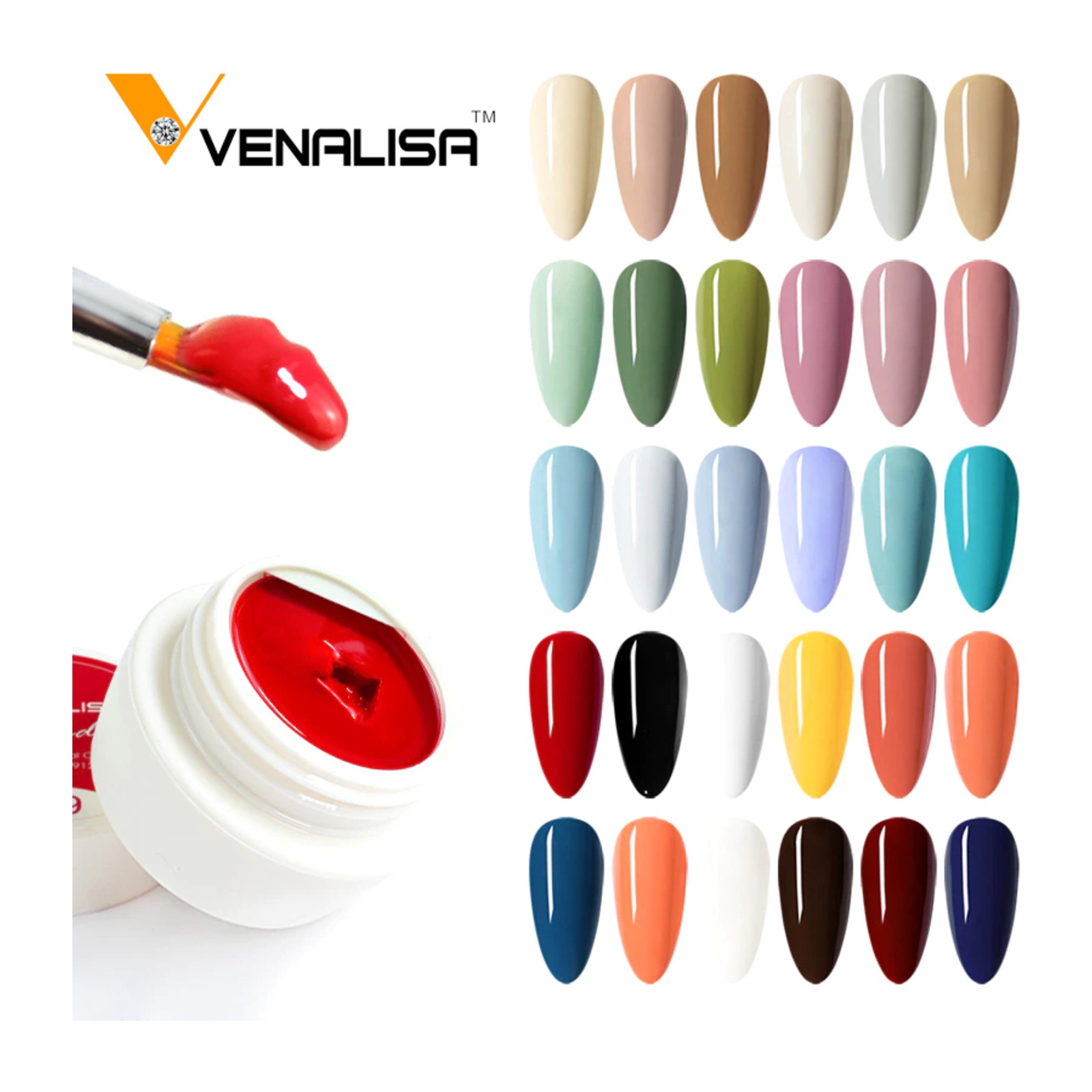 Venalisa -  PURVAS -  30 spalvotų gelių